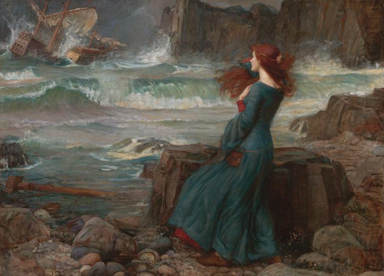 Miranda-The Tempest (mk41), John William Waterhouse